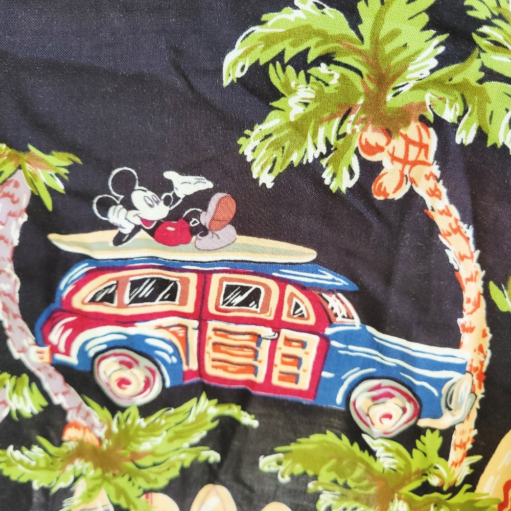 Vintage Disney Catalog Mickey Hawaiian Shirt 3X *Read* - Picture 6 of 9